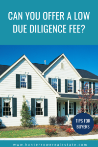 Ashley Answers: Can we offer a low due diligence fee?