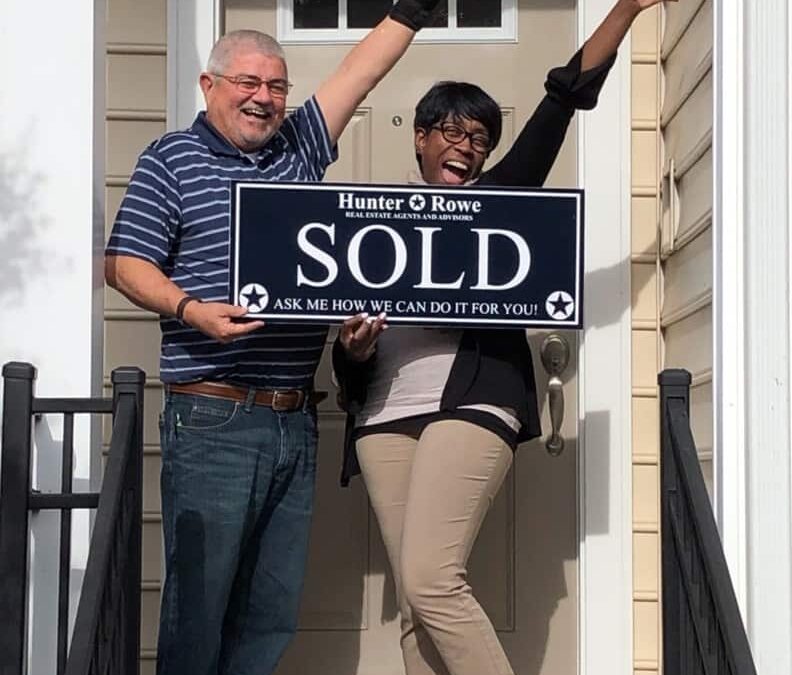 We appreciated your patience in helping us buy our first home!