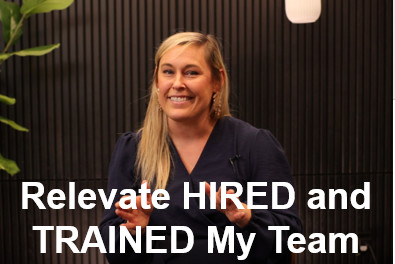 Laura Relevate Hired and Trained My Team