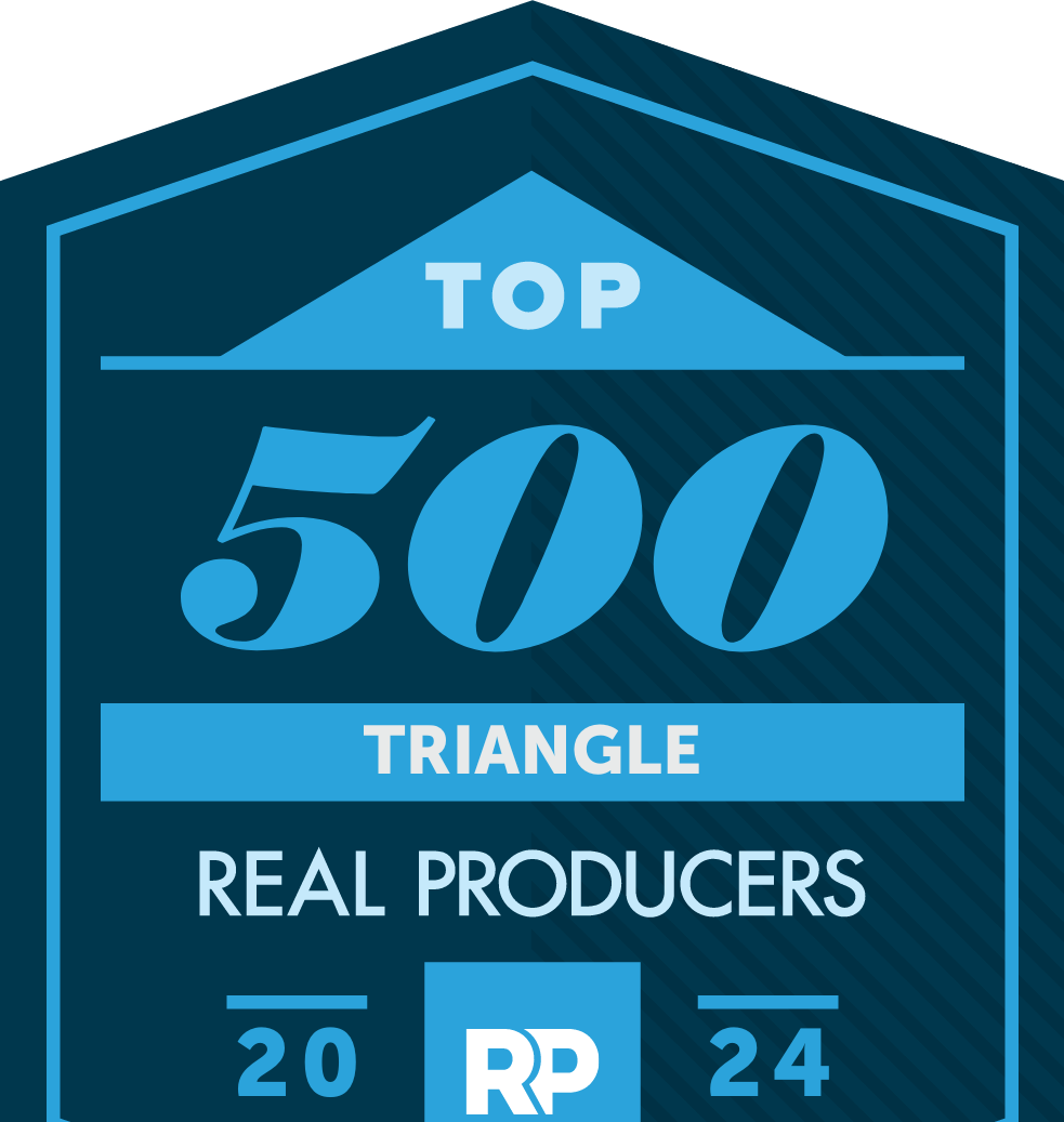 TRIANGLE REAL PRODUCERS TOP 500 AGENT FOR 2024!