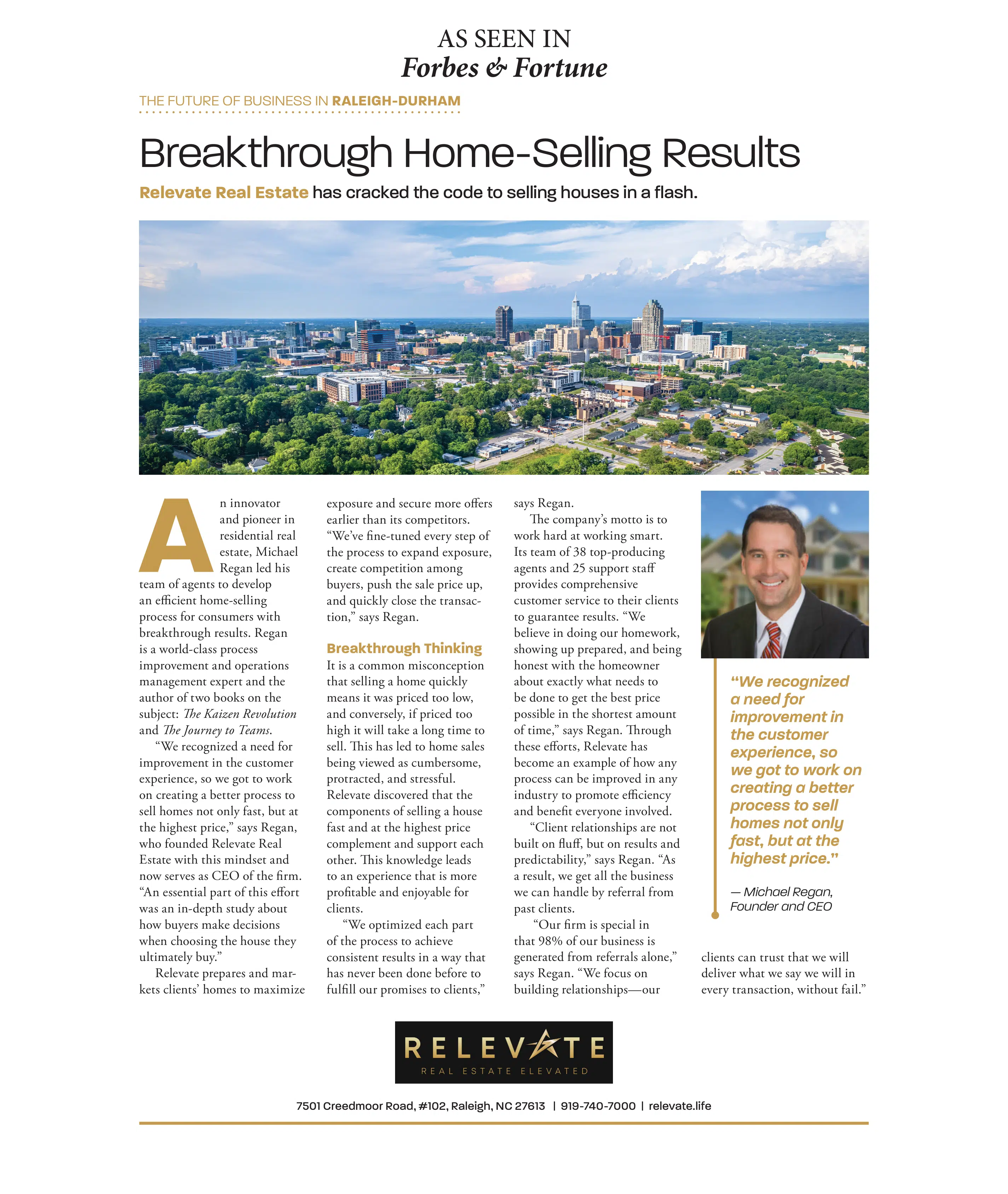 Forbes article feature